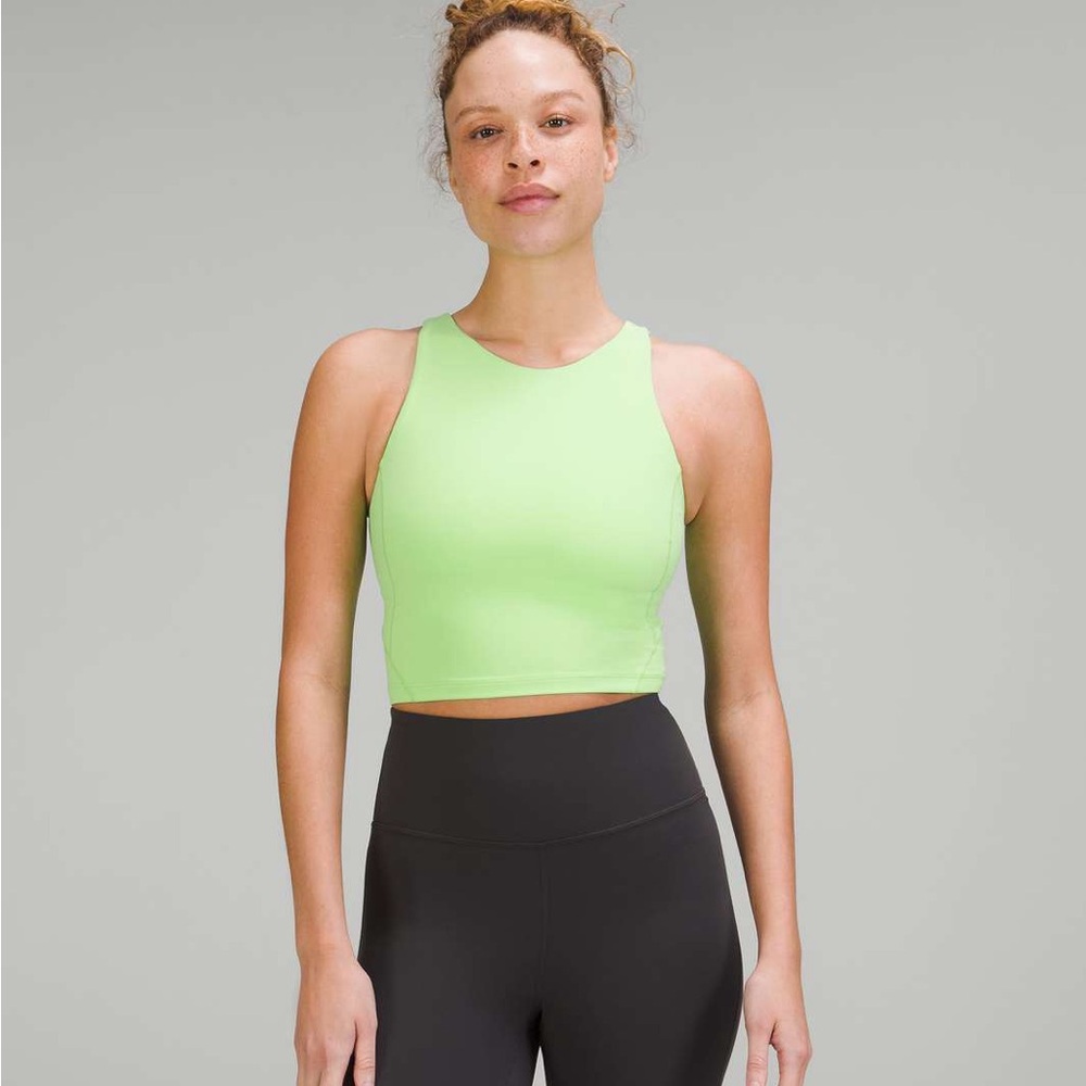 Align tank high neck scream green light